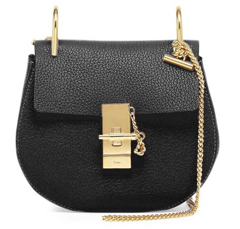 chloe drew bag schwarz|chloe drew shoulder bag.